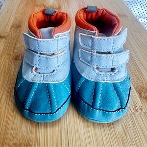 Carter’s Green, Tan and Orange Kids Booties Boots Shoes